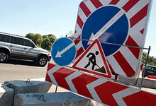 Путепровод у ОЦМ: в субботу останется лишь 1 полоса