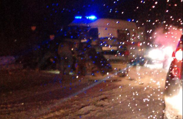 На Победиловском тракте столкнулись 3 автомобиля