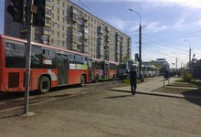 Пробка на Воровского: небольшое ДТП доставило хлопот горожанам