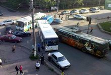 Перекресток улиц Попова и Щорса: неудобный и аварийный?