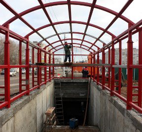 Новый подземный переход в Кирове откроют через месяц