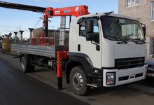 Манипулятор Isuzu FVR34 с КМУ Kanglim 1056: удобство и надежность в эксплуатации