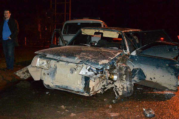 6 разбитых машин и 3 пострадавших – итог вечернего ДТП