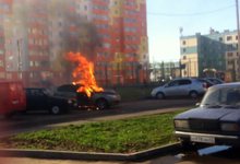 Мужчина поехал на работу и едва не сгорел в машине