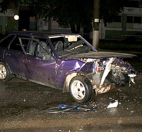 ДТП: Вечерняя авария с тремя автомобилями