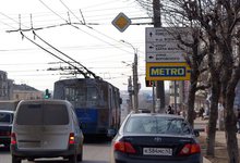 Октябрьский проспект. Люди запутались в разметке