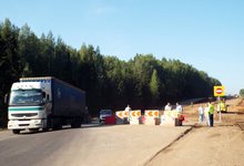 Ремонт трассы Киров-Слободской. Дорогу полностью «перекраивают»