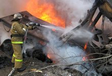 ДТП на трассе Киров - Пермь. Водитель сгорел заживо