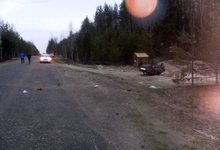 На трассе Омутнинск-Кирс в аварии погибла 18-летняя девушка