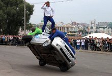 В «День автомобилиста» состоится шоу каскадеров 