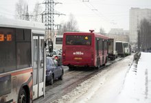 Из-за небольшого ДТП сотни горожан опоздали на работу