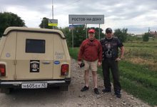 На бронированной «Ниве» от кировских байкеров ездит лидер самообороны Славянска