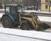 В снегопад машины «Спецавтохозяйства» расчищали улицу Воровского