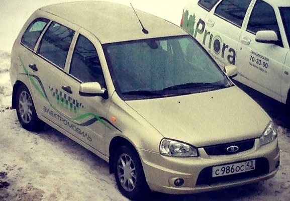 Электромобиль LADA появился в Кирове. Стоимость — 1 миллион