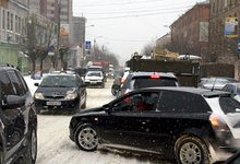 Транспортный коллапс: во всем виноват... СНЕГ