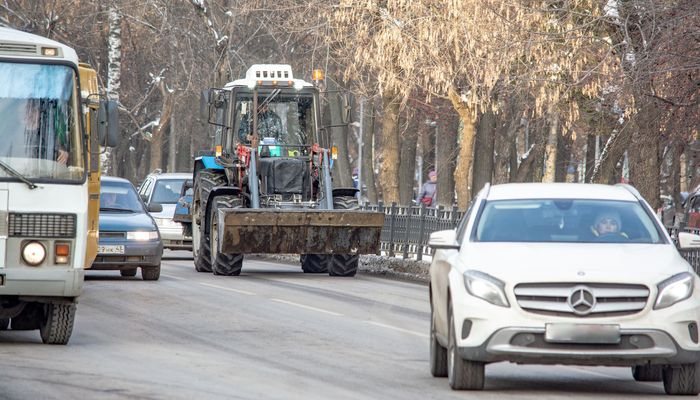 Известен график вывоза снега из Кирова на ближайшие три дня
