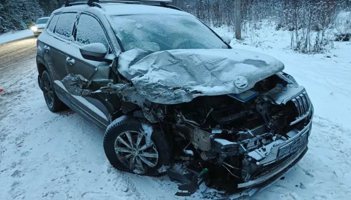 В Юрьянском районе столкнулись две иномарки: есть пострадавшие