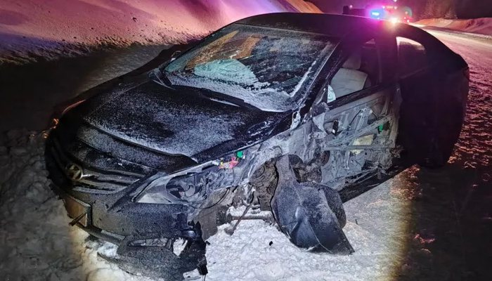 Тройное ДТП на трассе «Вятка»: в Юрьянском районе пострадали шесть человек