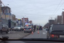 На Московской пьяная женщина попала под машину