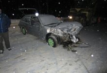 В Орловском районе 5 машин не поделили дорогу