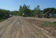 В Афанасьевском районе столкнулись «Нива» и лесовоз