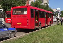 Двухлетняя девочка пострадала в ДТП с участием автобуса