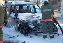 На Филейке загорелся Land Rover Discovery 3