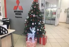 22 декабря официальный дилер Mitsubishi готовит праздник для детишек