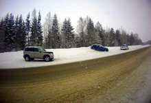 На трассе Киров — Советск столкнулись «четырнадцатая» и «Шевроле»