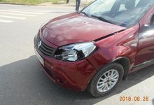 Водитель на “Нексии” врезался во встречный автомобиль, тем самым вычислив пьяного водителя