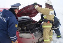 На трассе Киров - Советск перевернулась «Шкода»