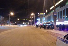 На Воровского в салоне автобуса пострадала пассажирка