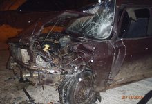 На Приозерной «семерка» протаранила «Ауди»