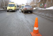 ДТП на Украинской: выехал на встречную и блокировал въезд в микрорайон