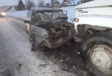 В Кирово-Чепецком районе столкнулись "четырнадцатая" и "ГАЗ"