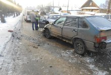 На Луганской водитель "четырнадцатой" протаранил "Хендай"