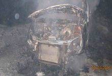 В Кильмезском районе на ходу вспыхнула «Газель»