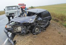 В Кикнурском районе водитель ВАЗа погиб при столкновении с КамАЗом