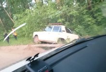 В Кирово-Чепецке «шестерка» перелетела через ограждение