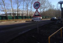 На Некрасова установили новые дорожные знаки