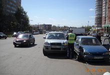 ДТП на Октябрьском проспекте: за рулём машин были женщины