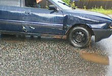 Пьяный пенсионер врезался на машине в дерево