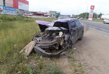 Не смогли разъехаться - ДТП на Павла Корчагина