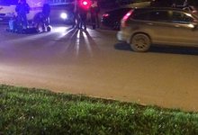Водитель Porsche Panamera сбил пешехода на Октябрьском проспекте