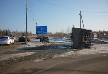 Возле Нового моста Зил «упал» на «Калину»