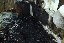 В Кировской области сгорел гараж вместе с автомобилем