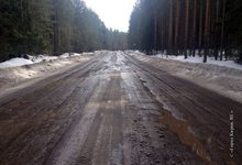 Дорогу Порошино - Сидоровка перекроют на месяц