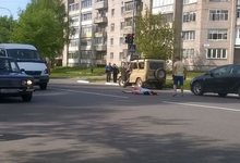 Появилось видео, как «Газель» сбивает девушку в Кирово-Чепецке