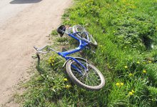 В Шабалинском районе водитель «Мицубиси» сбил девочку на велосипеде