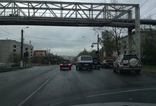 Volkswagen и Mitsubishi создали пробку на Ленина